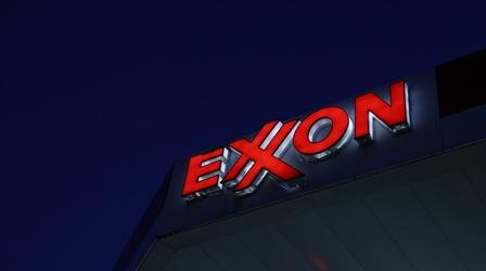 Video thumbnail: PBS News Hour California says ExxonMobil lied about plastics recycling