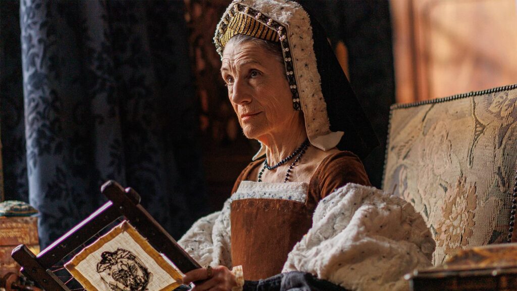 Lady Margaret Pole (Harriet Walter) in Wolf Hall: The Mirror and the Light